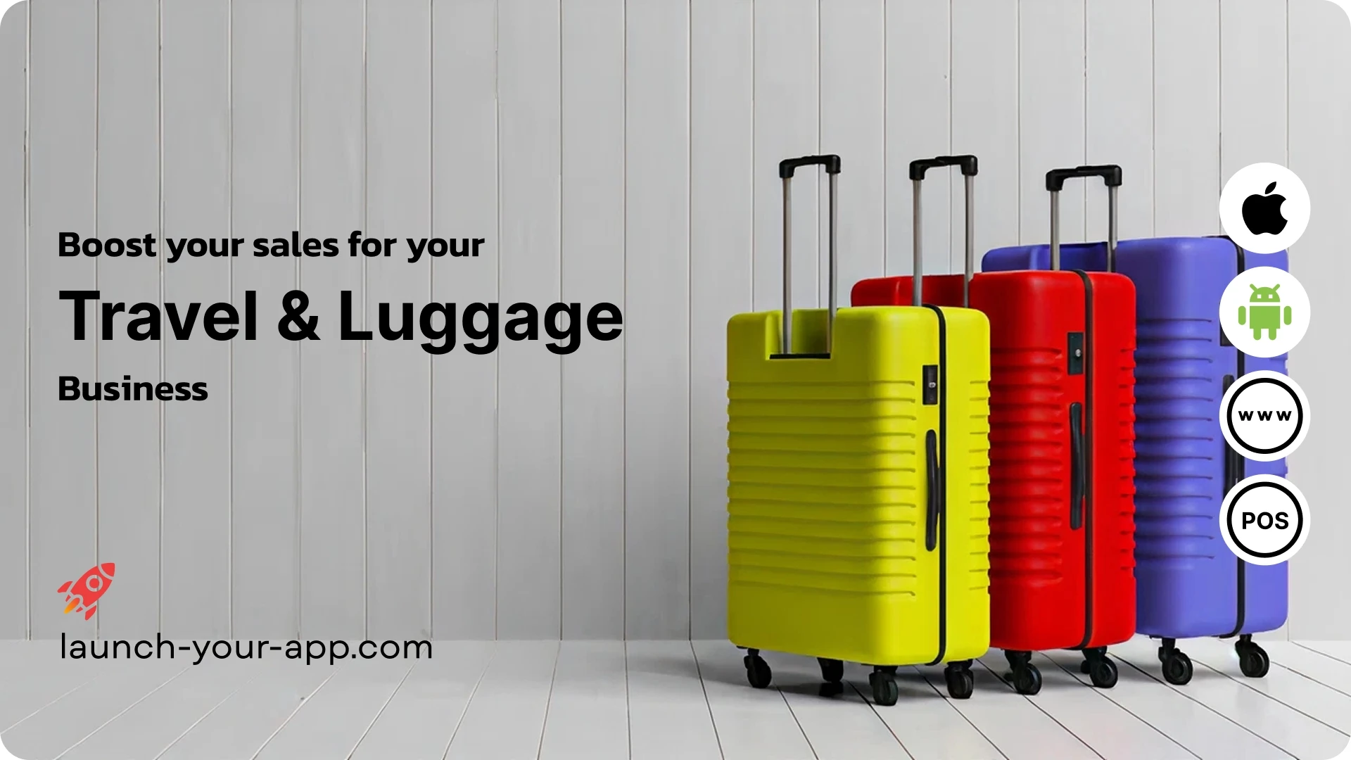 Travel & Luggage Mobile App Builder - Launch Your App